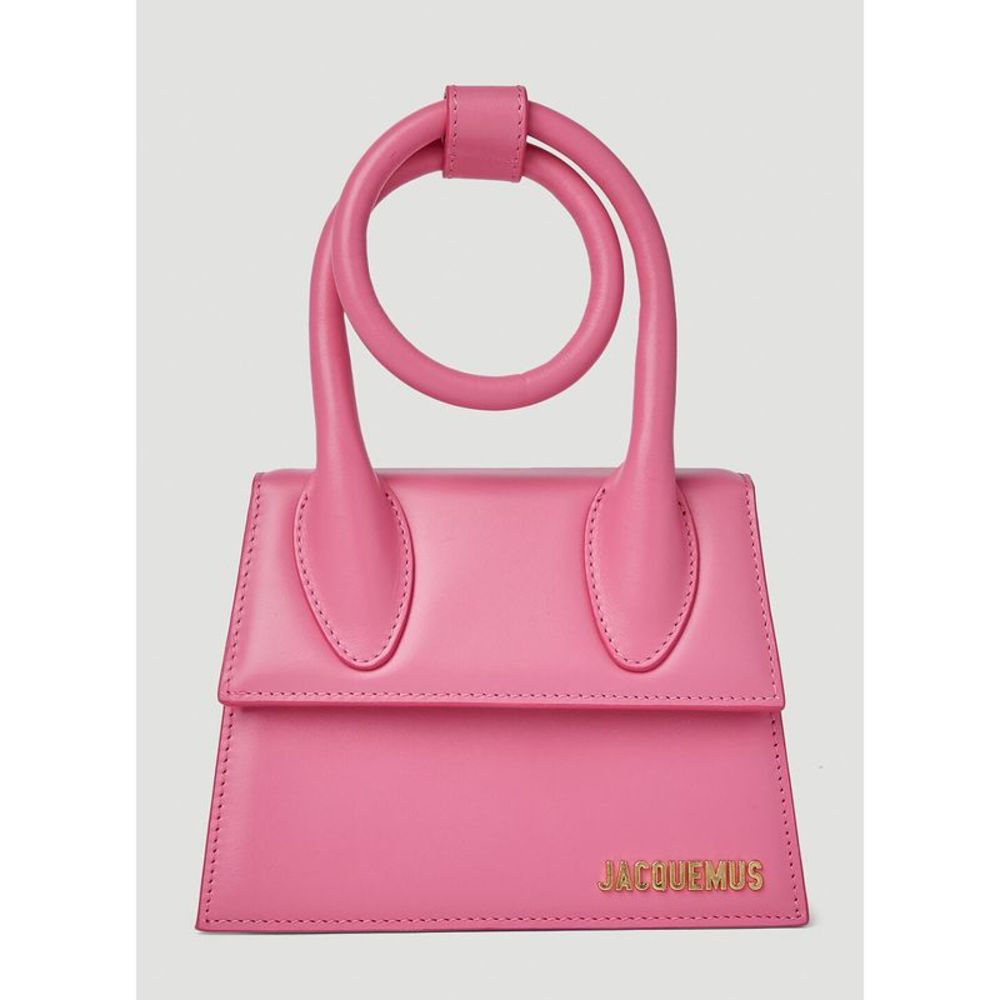 JACQUEMUS Le Chiquito Noeud Handbag in Pink